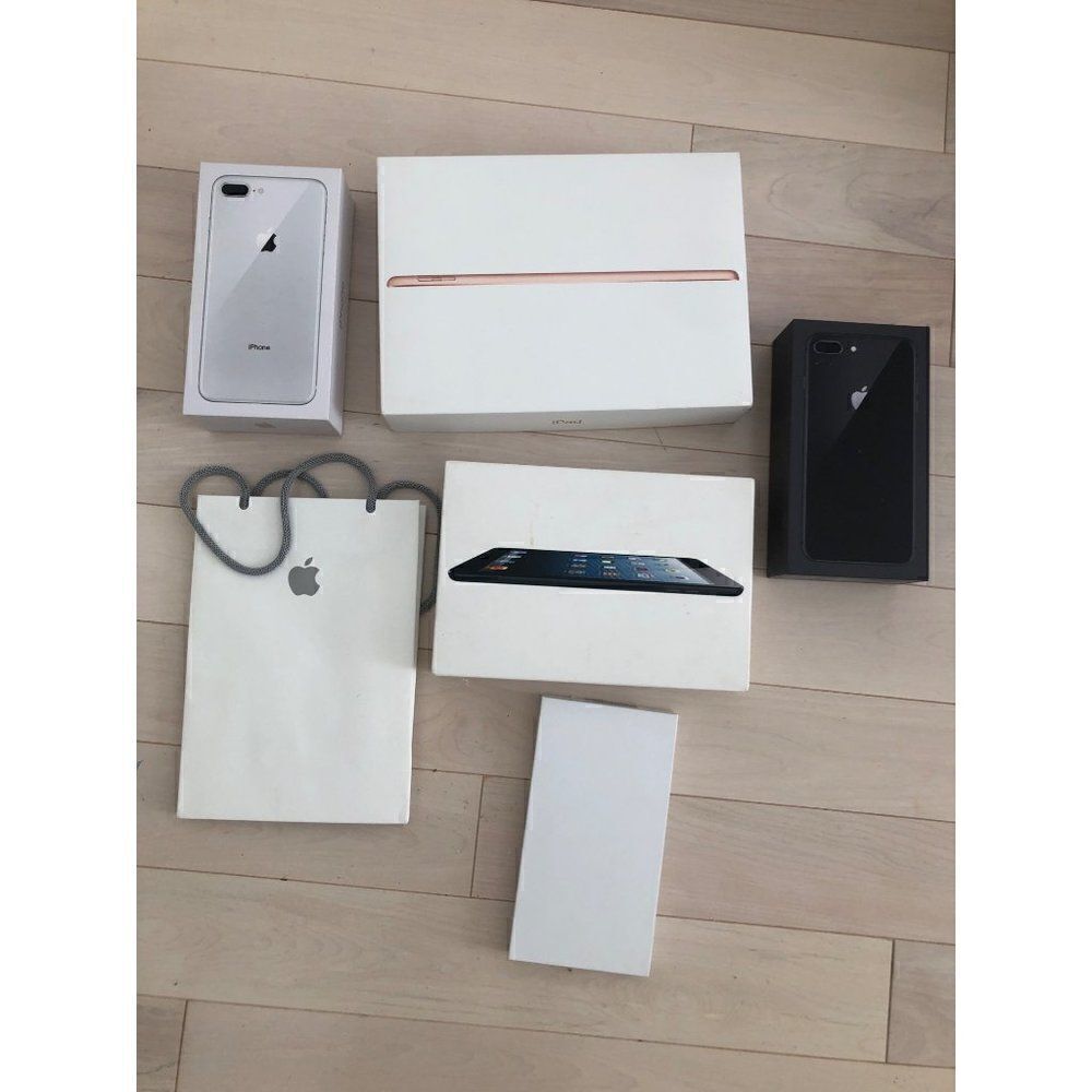 Iphone Ipad Empty Boxes